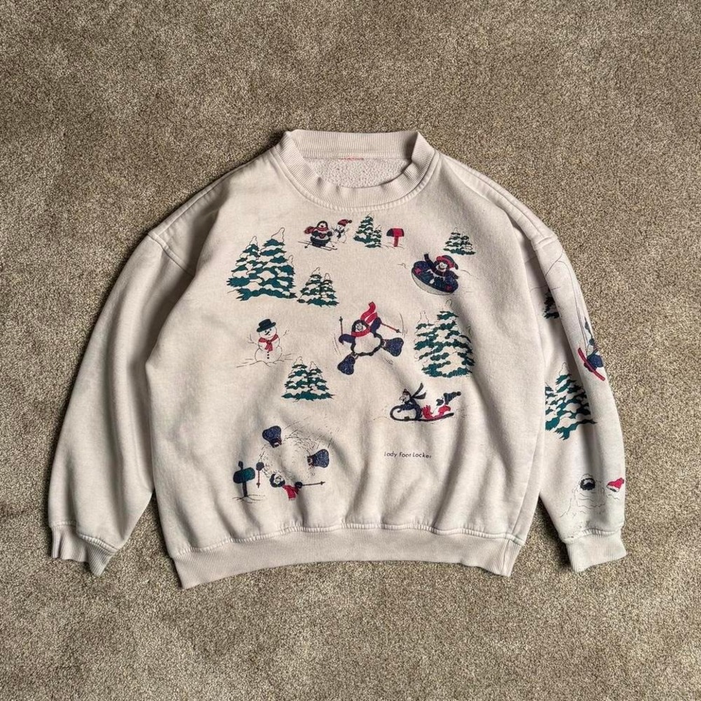 VINTAGE FOOT LOCKER "WINTER SWEATSHIRT